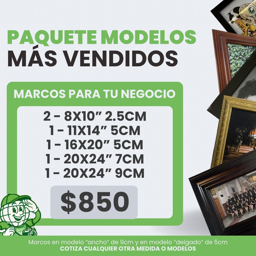 Paquete Más Vendidos